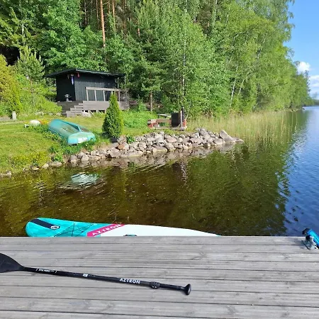 Saarimoekki Kangasniemellae Iso-paatsalo, Keskellae Puulaa, Kulkeminen Vain Veneellae *